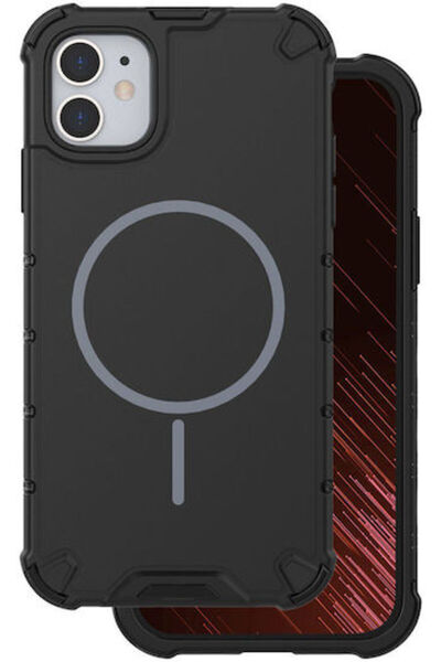 Defender 2 σε 1 Μαγνητική Θήκη iPhone 11 Μαύρη