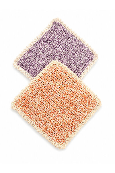 The Elite Home 100% Cotton Handmade Bath Loofah – Gentle Cleansing for Sensitive Skin |   Washable Long Lasting