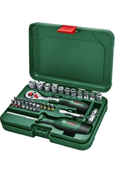 Bosch 34 Parça El Aleti Lokma ve Tornavida Seti 1600A02BY1