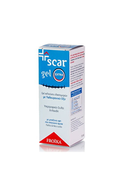 Froika | Scar Gel Extra Τζελ Σιλικόνης με Υαλουρονικό Οξύ για Ουλές | 15ml