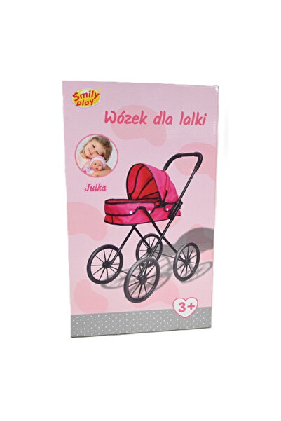 Smily Play Carucior pentru papusi SmilyPlay, usor, colorat, 3+ ani