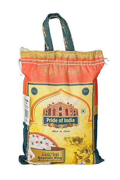 Pride Of India XXXL 1121 Basmati Rice 3kg