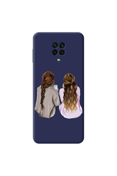 Other Xiaomi Redmi Note 9 Pro Friends Dark blue Colored Silicone TPU Θήκη