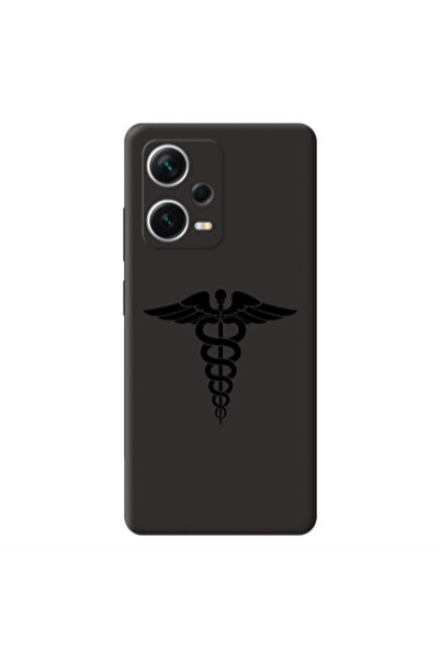 Other Xiaomi Poco X5 Medical Spa Black Colored Silicone TPU Θήκη