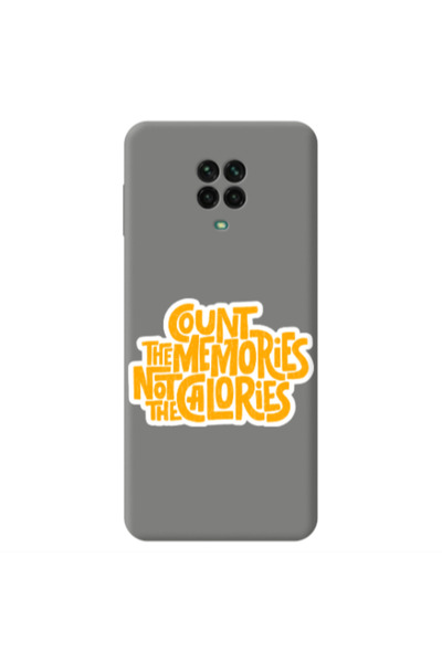 Other Xiaomi Redmi Note 9 Pro Count the memories not the calories Grey Colore...