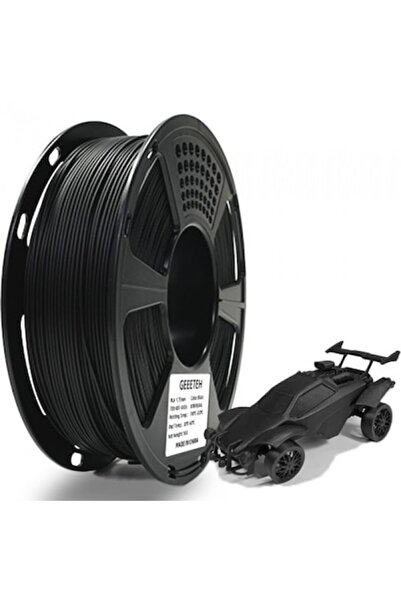 GEEETECH Rola filament 3D, PLA, Negru - Black, 1kg, lungime 330 m, 1.75mm,