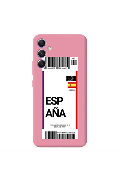 Other Samsung A15 5G Espana Arrival Pink Colored Silicone TPU Θήκη