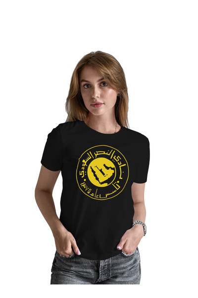 Generic Fashion World High Quality Printed Cotton T-Shirt with Al-Nassr Club ...