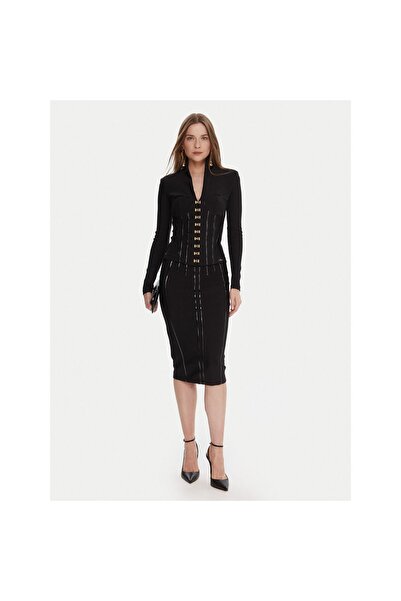 Elisabetta Franchi Jachetă de damă GI18257E2 Negru