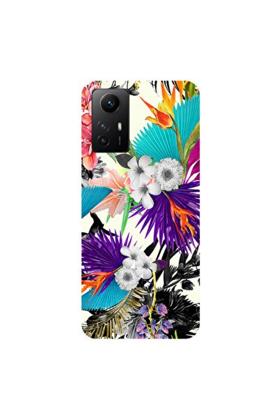 Other Xiaomi Redmi Note 12s Sea flowers Transparent Silicone TPU Θήκη