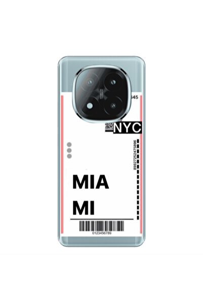 Other Xiaomi Redmi Note 14 Pro + 5g Miami NYC Transparent Silicone TPU Θήκη