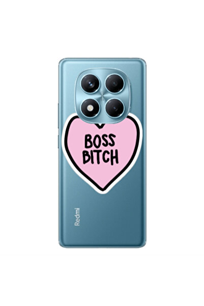 Other Xiaomi Redmi Note 14 Pro Boss Bitch Transparent Silicone TPU Θήκη