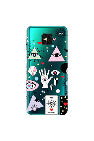 Other Xiaomi Redmi Note 9S Pyramid eyes Transparent Silicone TPU Θήκη