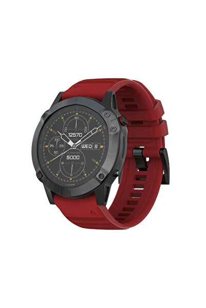 OEM Λουράκι σιλικόνης Garmin Fenix 5x 5x Plus Fenix 3 Fenix 3 Hr με σκούρες κ...