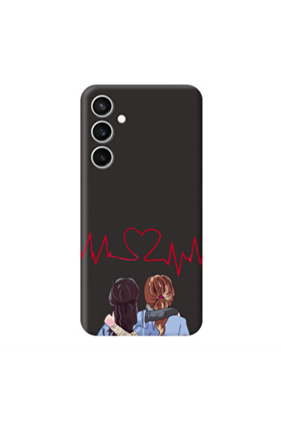 Other Samsung S24 Plus Bro Black Colored Silicone TPU Θήκη
