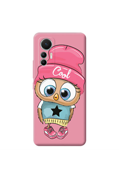 Other Xiaomi Mi 12 Lite Cool Star Pink Colored Silicone TPU Θήκη