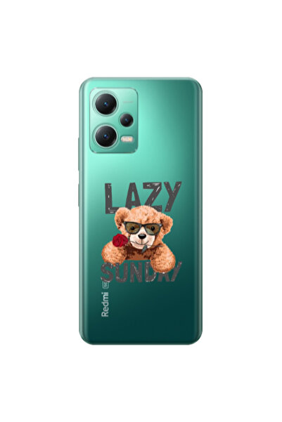 Other Xiaomi Redmi Note 12 Pro Plus 5G Lazy sunday Transparent Silicone TPU Θήκη