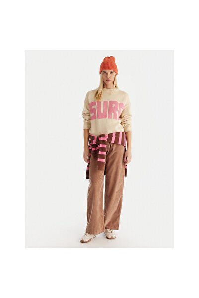 Roxy Pulover de damă ERJSW03674-TEC0 Bej