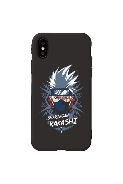 Other Apple iPhone Xs Anime Mangoo Black Colored Silicone TPU Θήκη