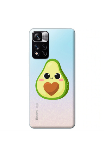 Other Xiaomi Redmi Note 11s 5G Baby avocado Transparent Silicone TPU Θήκη