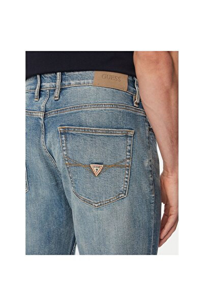 Guess Blugi bărbați M6GAR7D0866 Albastru