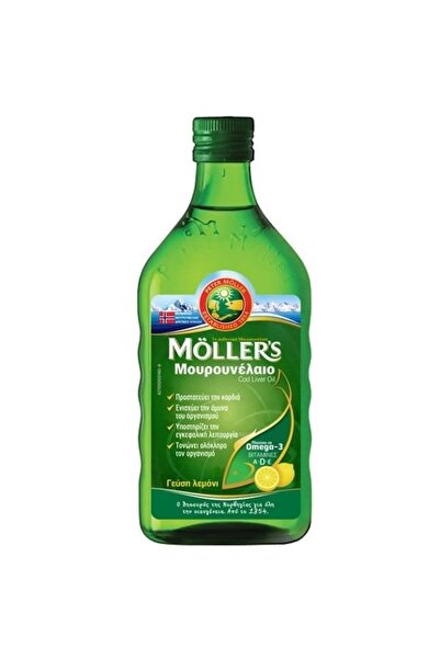 Other MOLLERS Έλαιο Συκωτιού Μπακαλιάρου με Γεύση Λεμόνι (250ml) - Έλαιο Συκω...