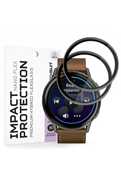 Techsuit Folie Protectie Nano Flex pentru Garmin Venu 4 45mm, Set 2 bucati, P...