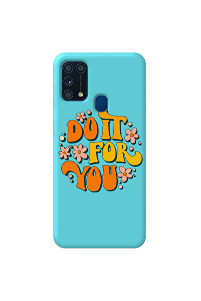 Other Samsung M31 Do it For You Turquoise Colored Silicone TPU Θήκη