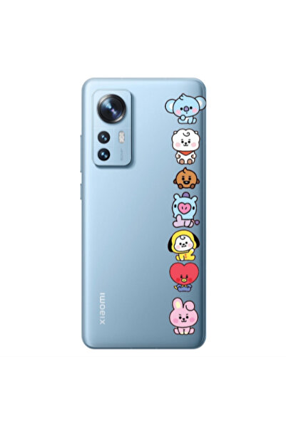 Other Xiaomi Mi 12 Lovely animals Transparent Silicone TPU Θήκη