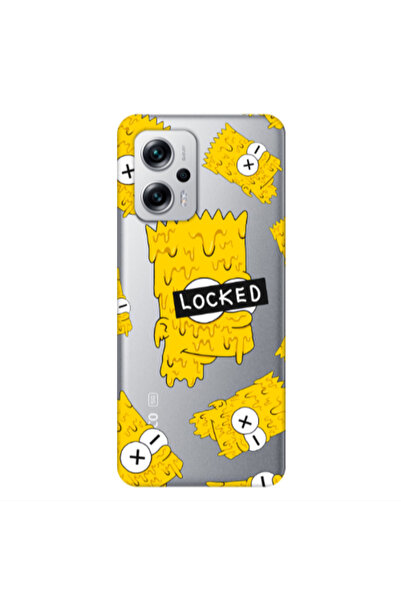 Other Xiaomi Poco X4 GT Bart Simpson Transparent Silicone TPU Θήκη