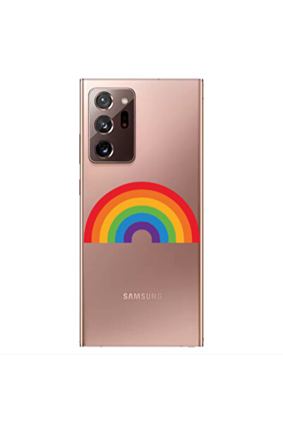 Other Samsung Note 20 Ultra Rainbow Mini Transparent Silicone TPU Θήκη