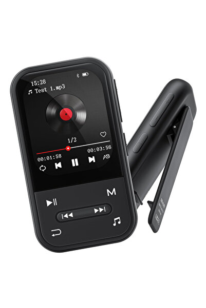 Ruizu MP3 player X02 με οθόνη 2.01", 32GB, Bluetooth, μαύρο