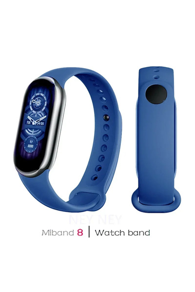 Choice7 For Mi Band 10 25 dark blue Soft Silicone Strap for Mi Band 10 Sports...