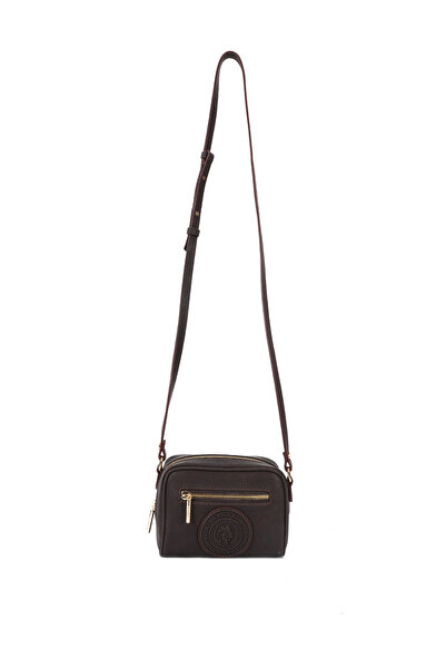 U.S. Polo Assn. Coffee-Brown Women's Messenger Bag Us26633
