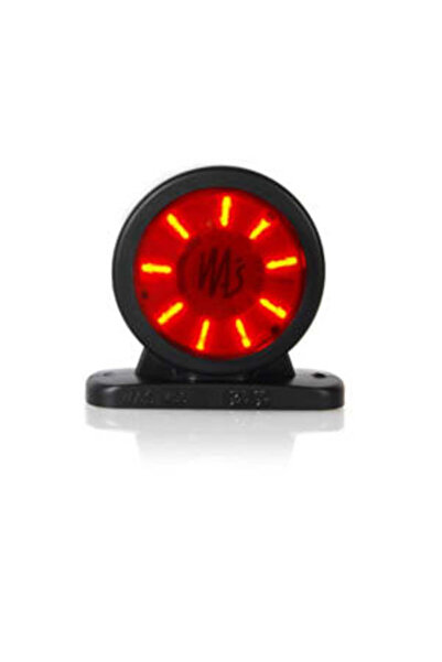 WAS Lampa Gabarit Dreapta/Stanga Alb/Rosu 12/24v