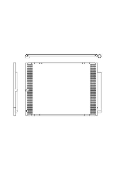 NRF Radiator Condensator Aer Conditionat LEXUS RX