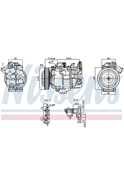Nissens Compresor Aer Conditionat Clima RENAULT KADJAR/MEGANE 4/SCÉNIC 4