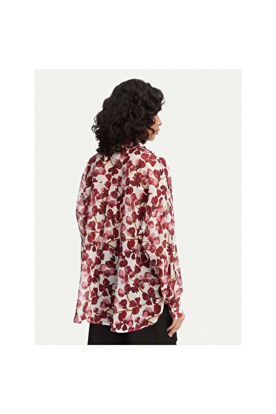 Access Fashion Γυναικείο πουκάμισο 63-7027 Κόκκινο