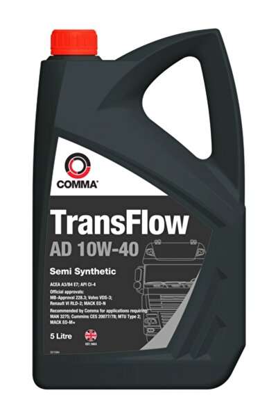 comma Ulei de motor TRANSFLOW AD 10W40 5L