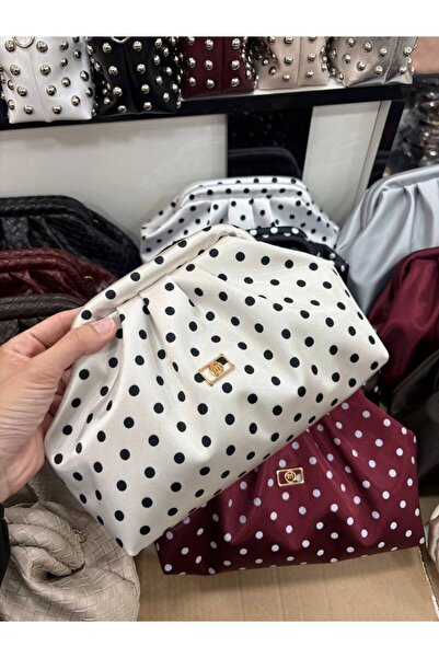 Mimoza Çanta Geantă tip clutch din piele ecologică – cu mâner și curea tip cr...