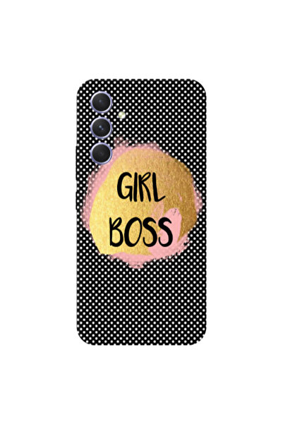 Other Samsung A54 Girl boss make up Transparent Silicone TPU Θήκη