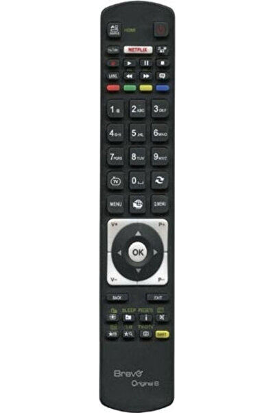 Bravo Compatible Remote Control Original 6 for Τηλεοράσεις Telefunken