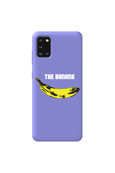 Other Samsung A41 The banana Purple Colored Silicone TPU Θήκη