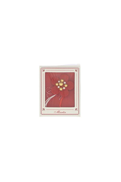 ButicCochet Broșă Martisor, Buticcochet, din pâslă, dimensiune 4 cm, floare c...
