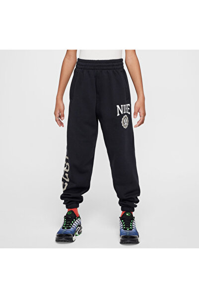 Nike G NSW CLUB FLC LSE PNT GX STAR HJ3374-010 Μαύρο M