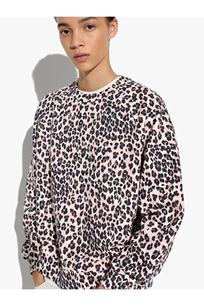 PARFOIS Kadın Hayvan Desenli Sweatshirt
