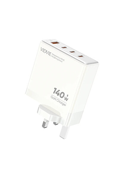 Vidvie Wall Charger XL-PLB126 Single USB & Three Type-C GaN Fast Charger