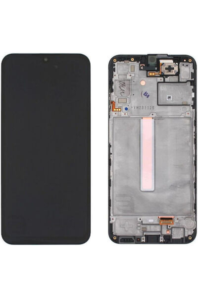Samsung Οθόνη με μηχανισμό αφής και πλαίσιο για A25 5G (Μαύρο) Κωδικός: SP170...