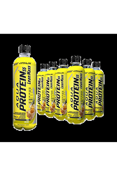 VİTALİX Aqua Protein 55 Lean Mass Post Workout Drink - Pina Colada - Protein ...
