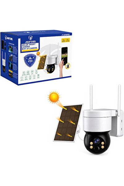 Jortan JT-8258PRO Κάμερα Παρακολούθησης IP Wi-Fi Αδιάβροχη με Μπαταρία